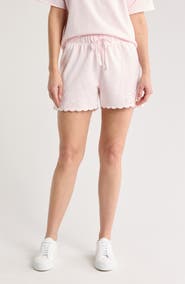 Splendid Raylee Scallop Eyelet Shorts