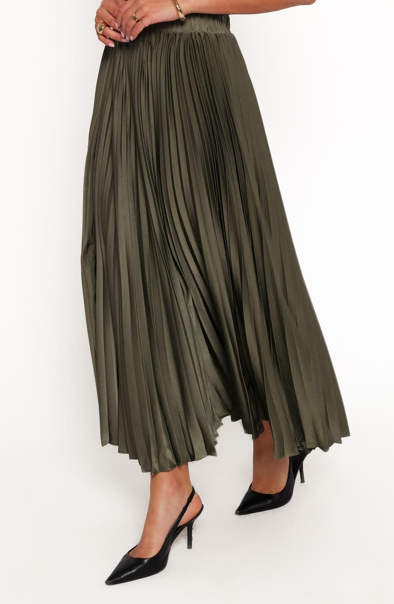 Petal & Pup Polina Pleated Maxi Skirt, Alternate, color,