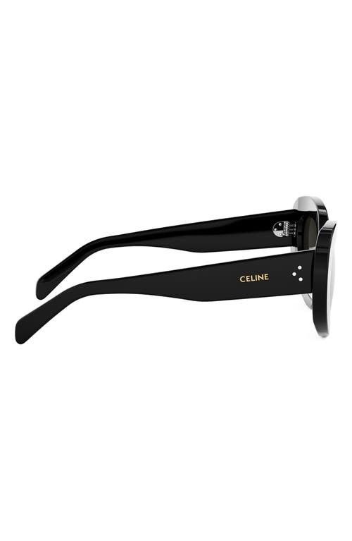Celine Bold 3 Dots 52mm Cat Eye Sunglasses
