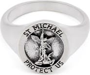 Serge DeNimes Silver Archangel Ring