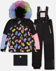Deux par Deux Play Gummy Bear Jacket & Reinforced Pants Two Piece Snowsuit