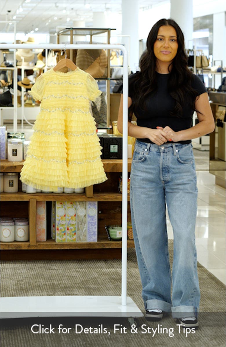 Kids' Easter Frill Tulle Dress, sales video thumbnail