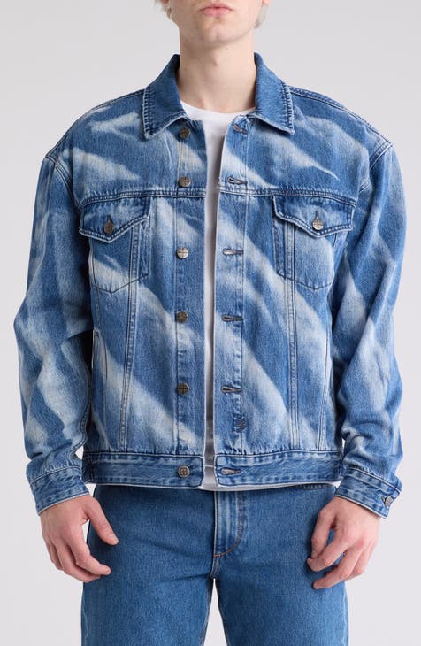 Mens denim jacket nordstrom rack best sale