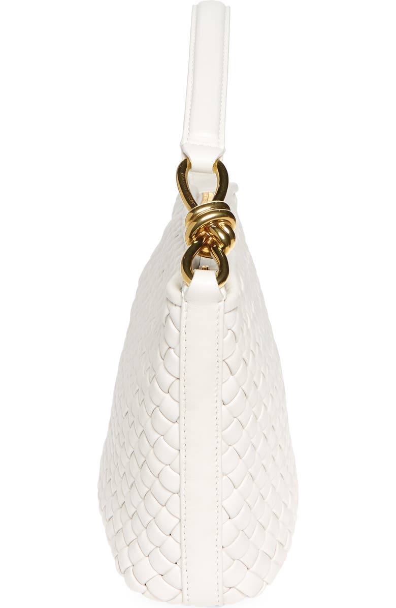 Bottega Veneta Padded Intrecciato Knot Shoulder Bag, Alternate, color,