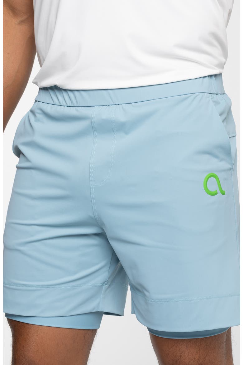 Momentum Pickleball Shorts, Alternate, color, Glacier