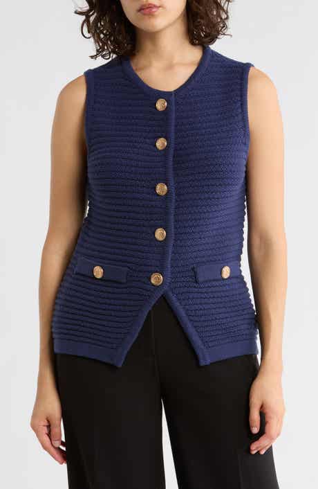 Gemma + Jane Buttoned Sweater Vest