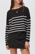 MANGO TEEN Stripe Cotton Blend Sweater