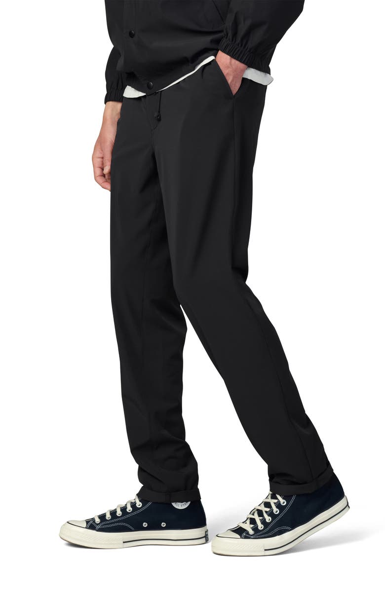 Joe's The Laird Slim Fit Drawstring Waist Pants, Alternate, color, Black