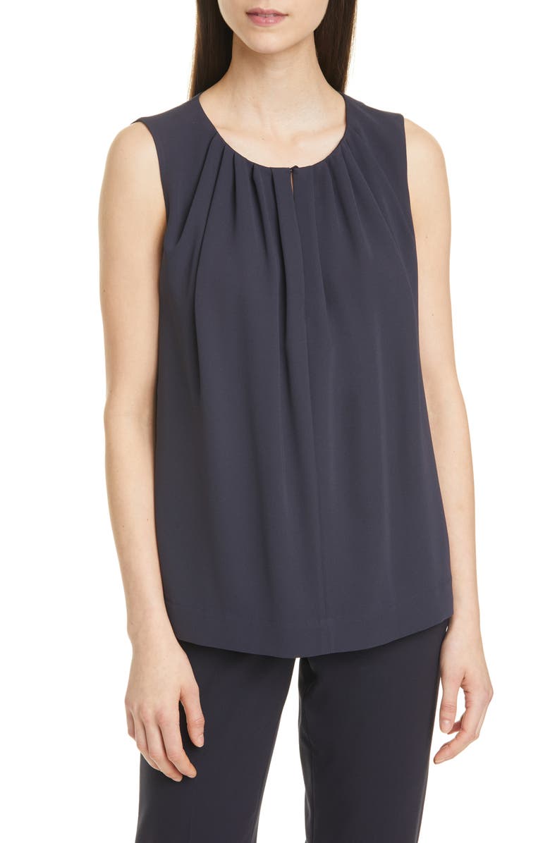 BOSS Irvetta Sleeveless Blouse, Main, color, 