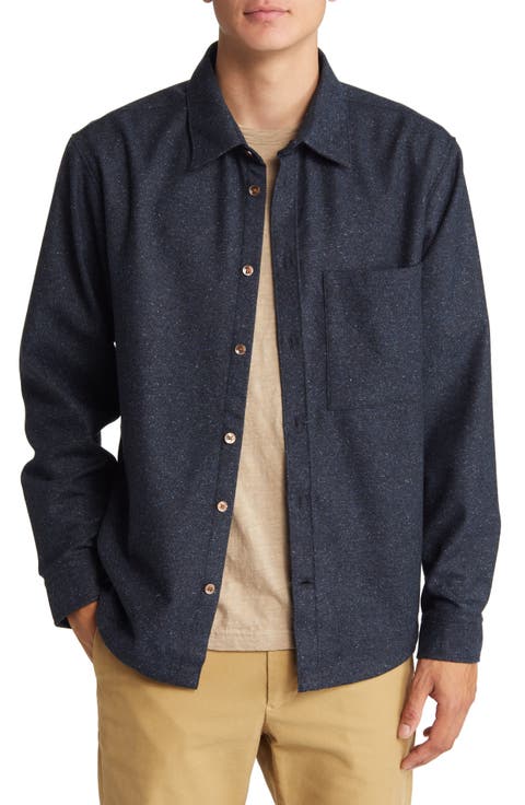 5303 Hans Neppy Button-Up Overshirt