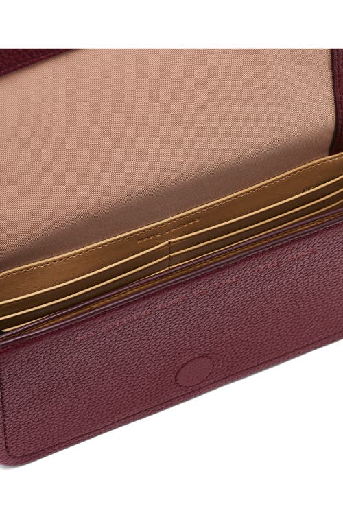 Marc Jacobs The Mini Leather Crossbody Bag In Red