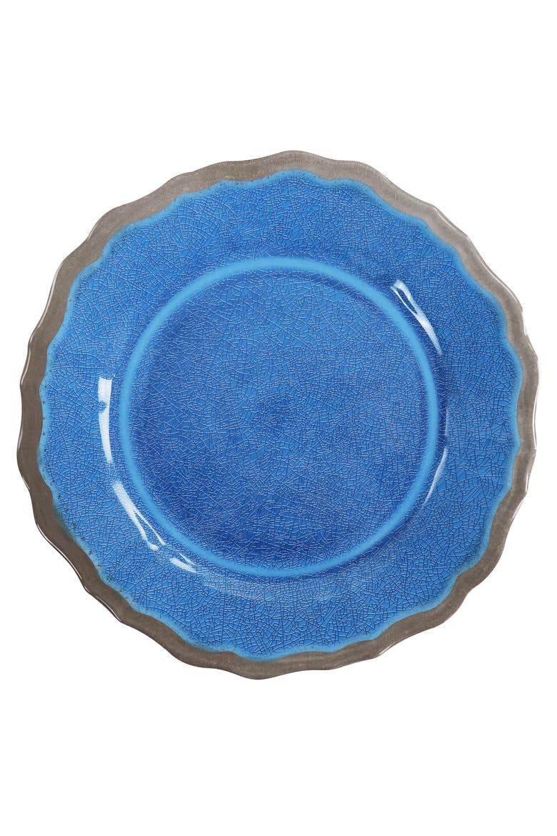 Roma 12 Piece Melamine Dinnerware Set, Alternate, color, Blue