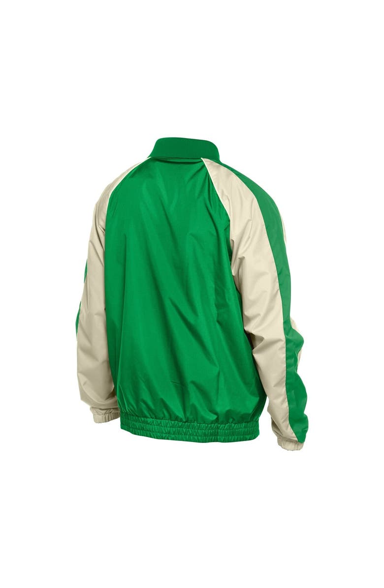 New Era Men's New Era Kelly Green Baltimore Orioles St. Patrick's Day Ripstop Raglan Quarter-Zip Windbreaker, Alternate, color, Kelly Green