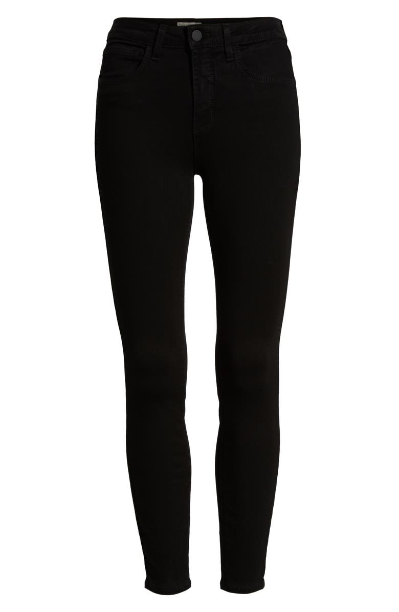 L'AGENCE Margot High Waist Crop Jeans, Alternate, color,