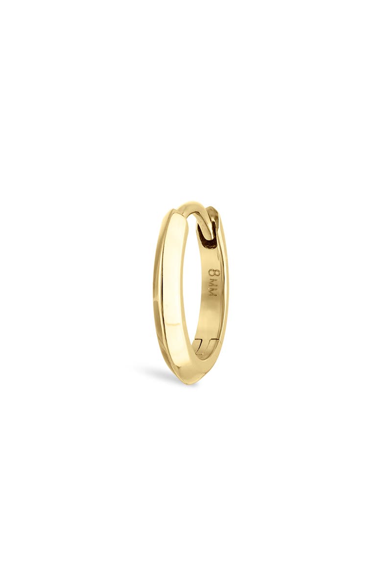 MARIA TASH Vertex Single Hoop Earring, Main, color, Yellow Gold