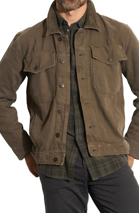 Baron Canvas Trucker Jacket