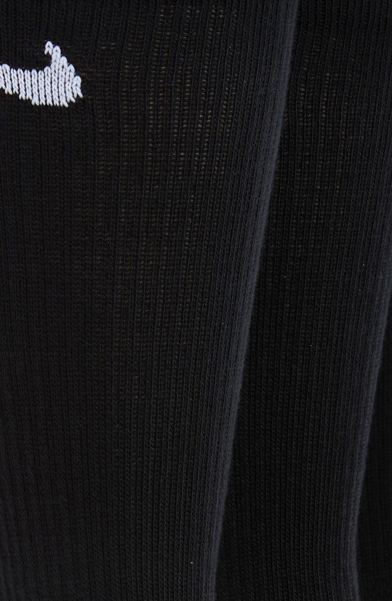 Nike Everyday Elevated Assorted 3-Pack Dri-FIT Cotton Blend Crew Socks, Alternate, color, Black