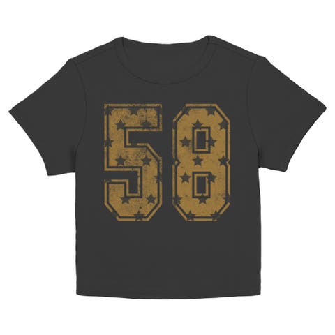 Junior's Lost Gods Number 58 Star  Graphic T-Shirt