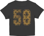 Lost Gods Junior's Number 58 Star Short Sleeve Baby T-Shirt