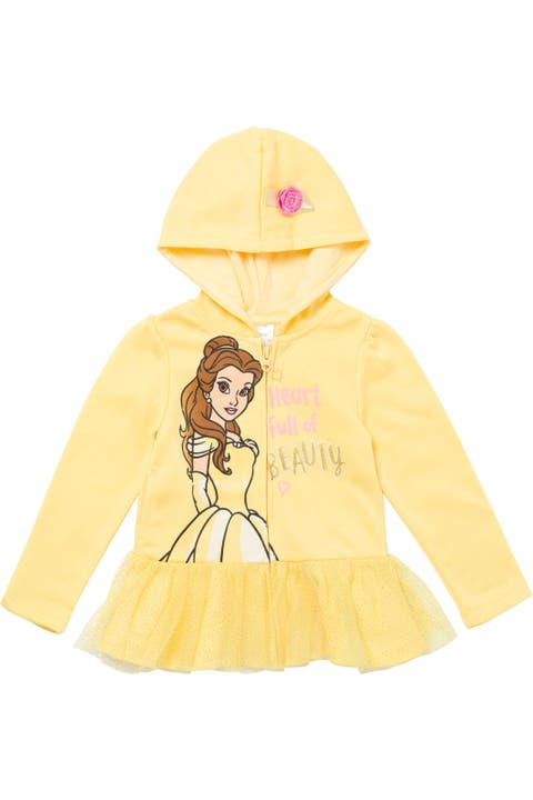 Princess Zip-Up Hooded Sweatshirt