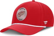 FANATICS Men's Fanatics Red Detroit Red Wings Centennial Pinched Front Adjustable Hat
