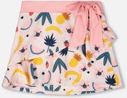 Deux par Deux Fruits Beach Skirt Cover-Up