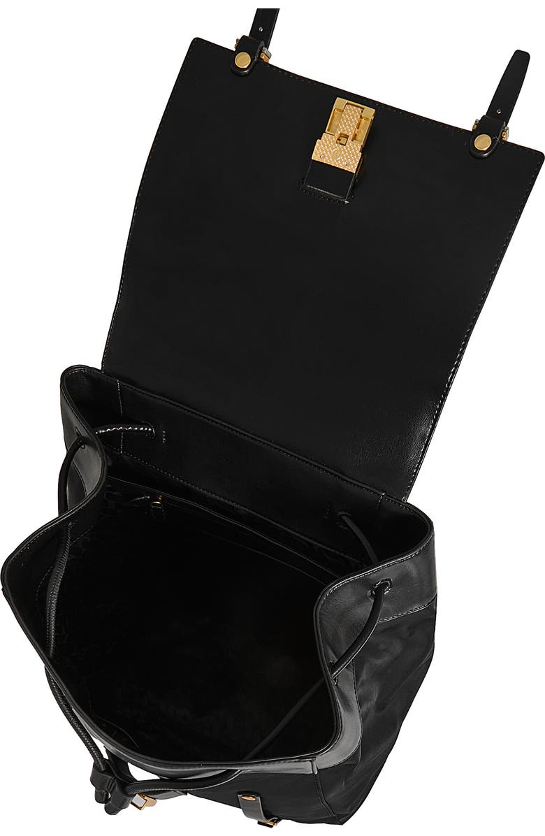 Rebecca Minkoff Surplus Nylon Backpack, Alternate, color, Black