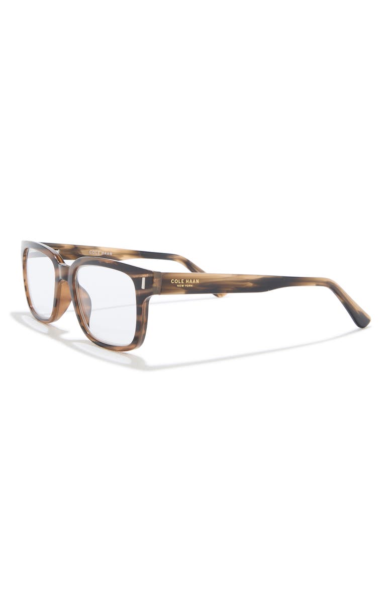 52mm Square Reading Glasses, Alternate, color, TORTOISE