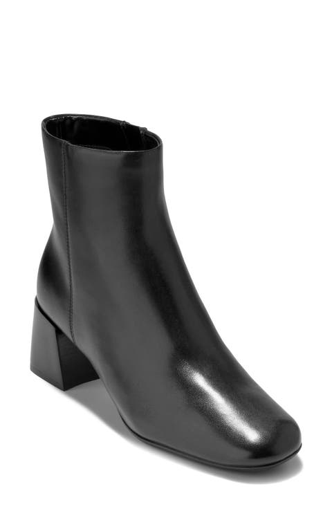 Grand Ambition Annabeth Leather Bootie
