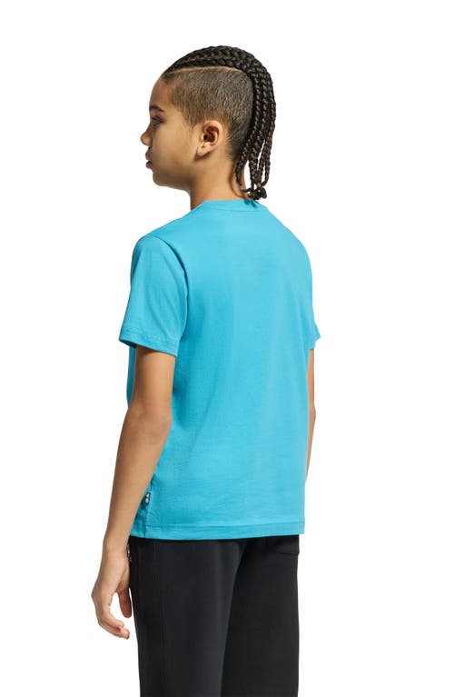 Shop Psycho Bunny Kids' Durango Embroidered T-shirt In Navagio Bay