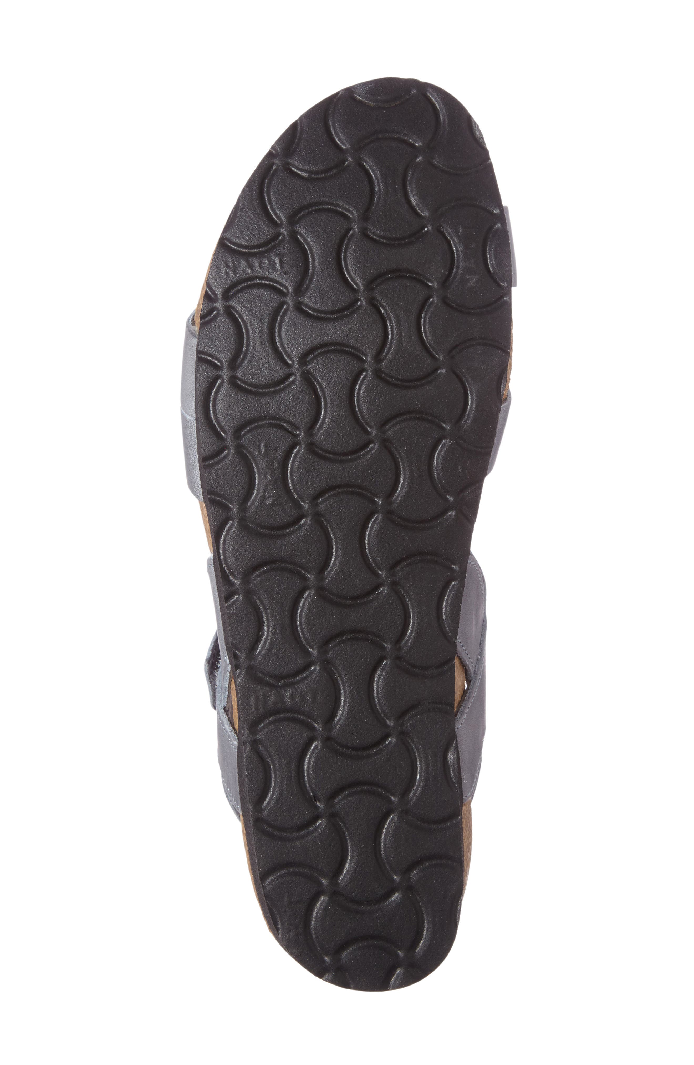 'Kayla' Sandal, Alternate, color, VINTAGE SLATE LEATHER