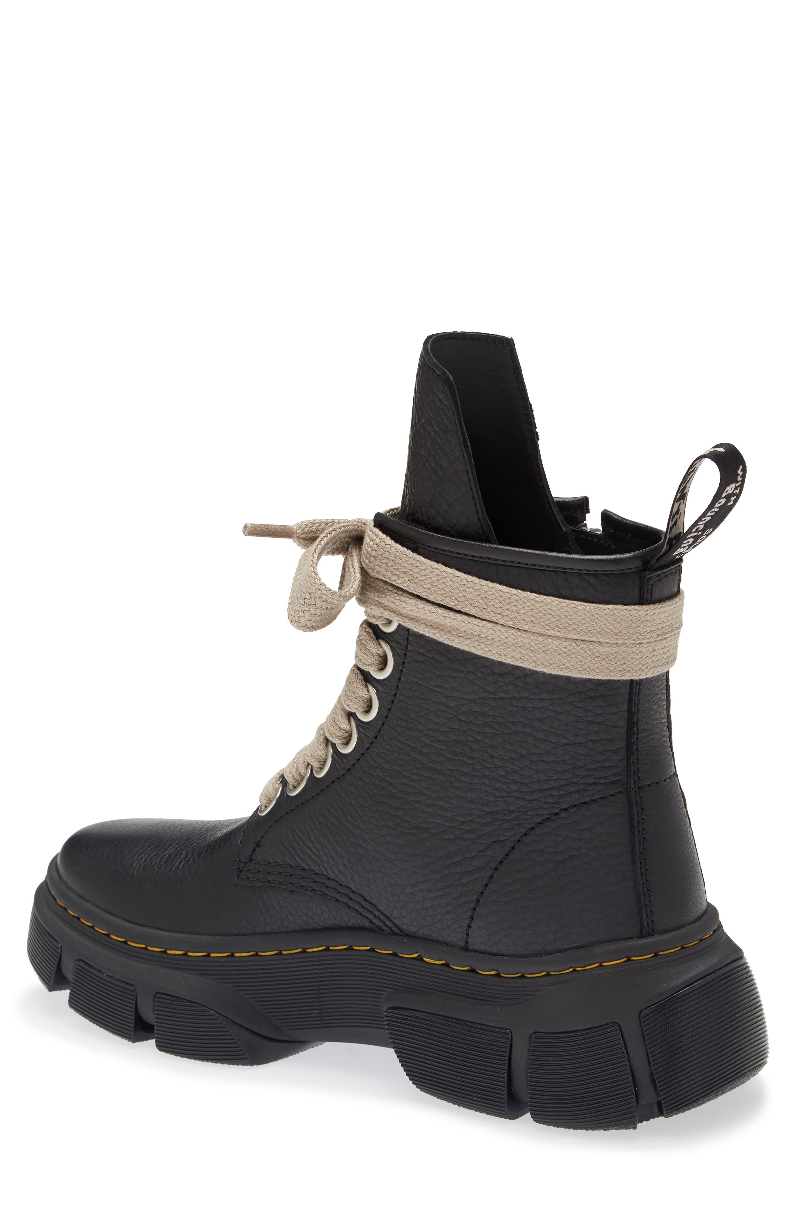 Rick Owens x Dr. Martens 1460 Mega Boot, Alternate, color, 
