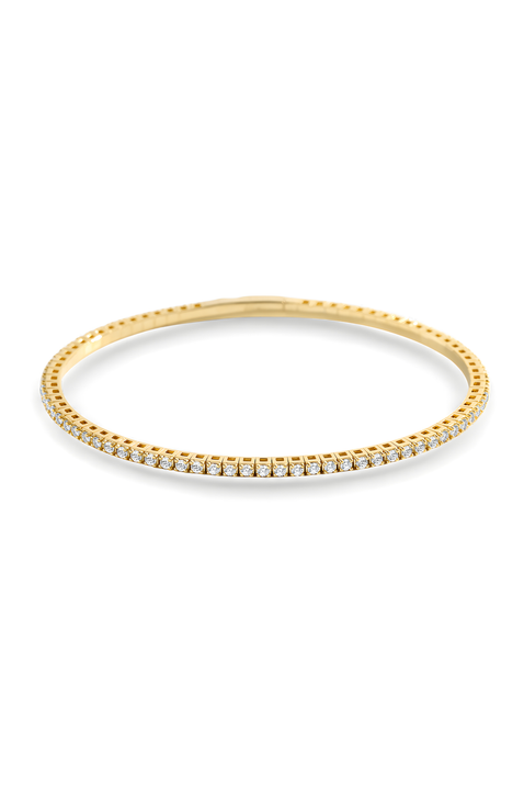 Flexible Diamond Tennis Bracelet