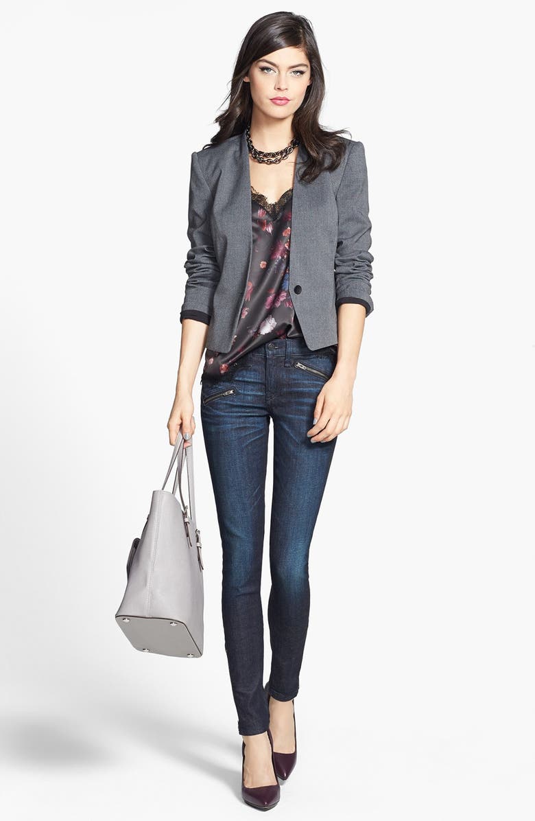 rag & bone/JEAN Zip Detail Skinny Jeans, Alternate, color,