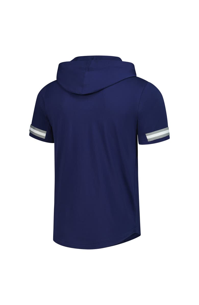 FANATICS Men's Fanatics Navy Dallas Cowboys Optimal Play Short Sleeve Hooded Fashion T-Shirt, Alternate, color, Navy