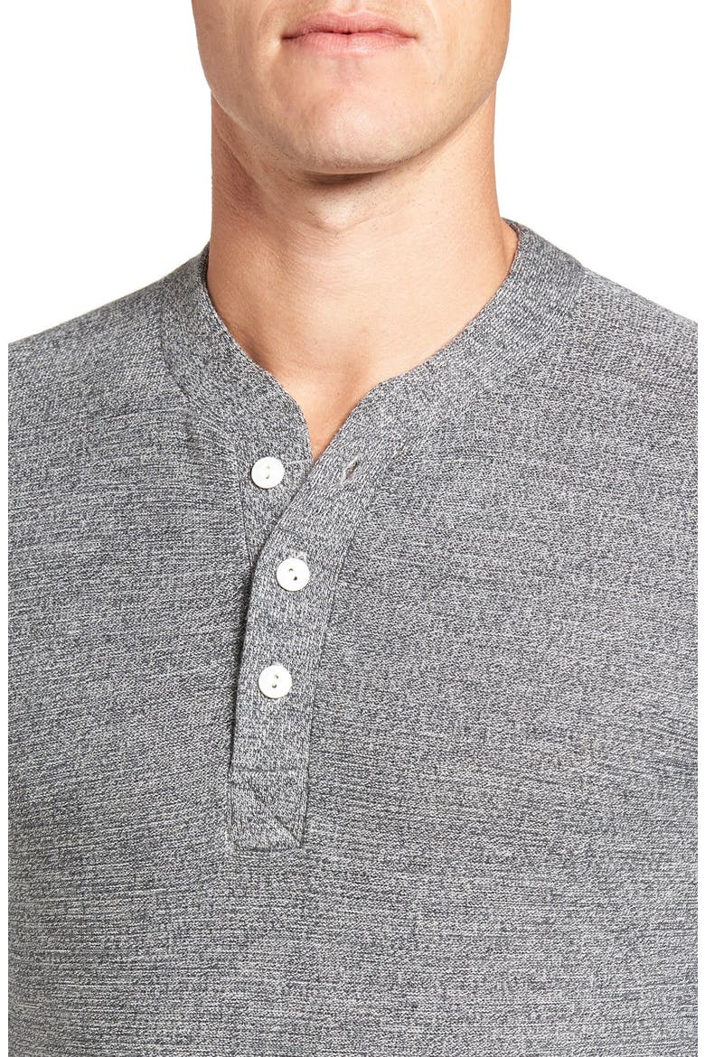Merino Wool Knit Henley, Alternate, color, GREY JASPER