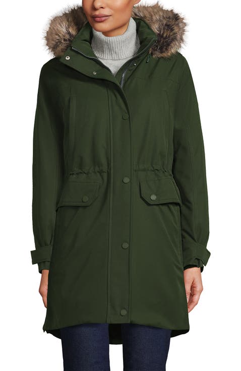 Expedition Waterproof Down Winter Parka with Faux Fur Hood