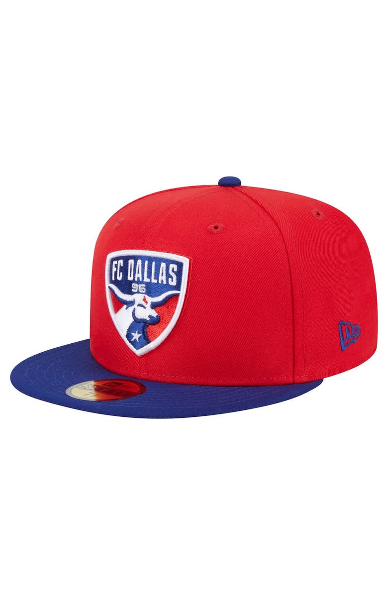 New Era Men's New Era  Red FC Dallas 2025 Kickoff 59FIFTY Fitted Hat, Main, color, Red