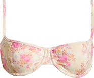 HOUSE OF CB Antibes Floral Underwire Bikini Top