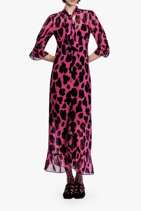 Jewel Jaguar Chiffon