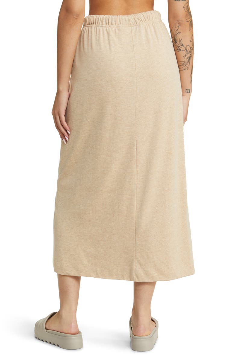 Fear of God Essentials Drawstring Maxi Skirt, Alternate, color,