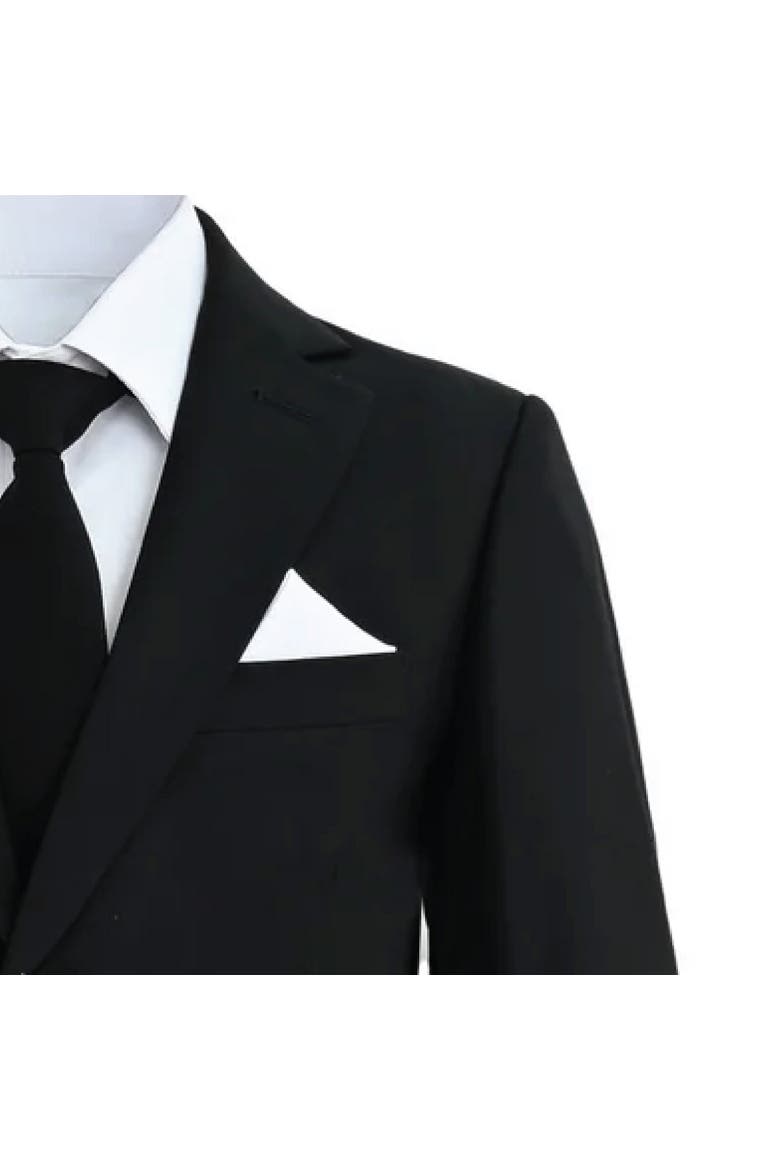Suit and Tie Set, Alternate, color, Black