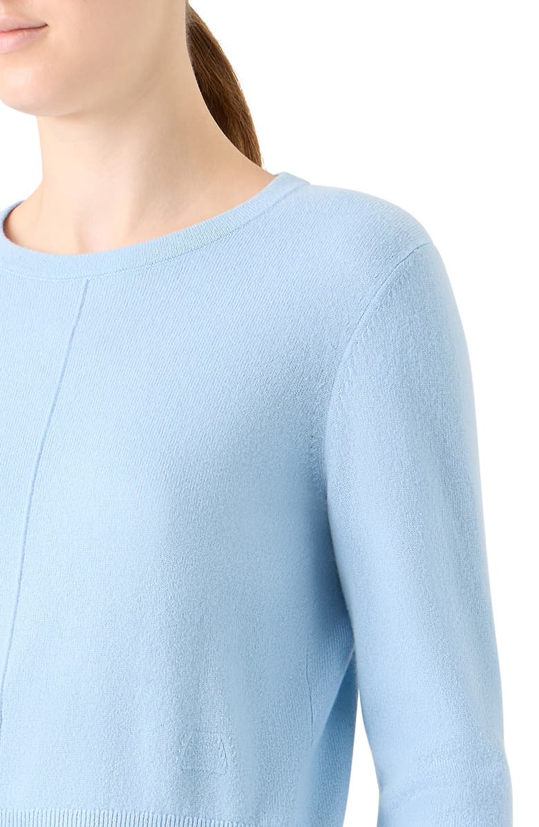 Akris Cashmere Sweater, Alternate, color, Powder Blue