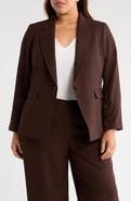 Tahari ASL One-Button Blazer