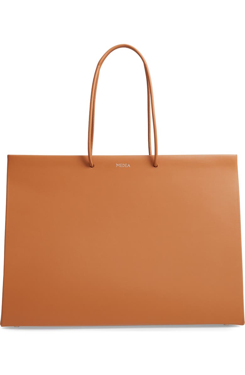 Medea Venti Prima Calfskin Leather Bag, Main, color,