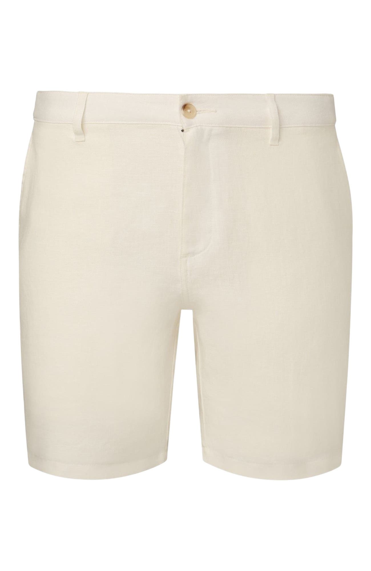 Linen Fixed-Waist Short - image 4