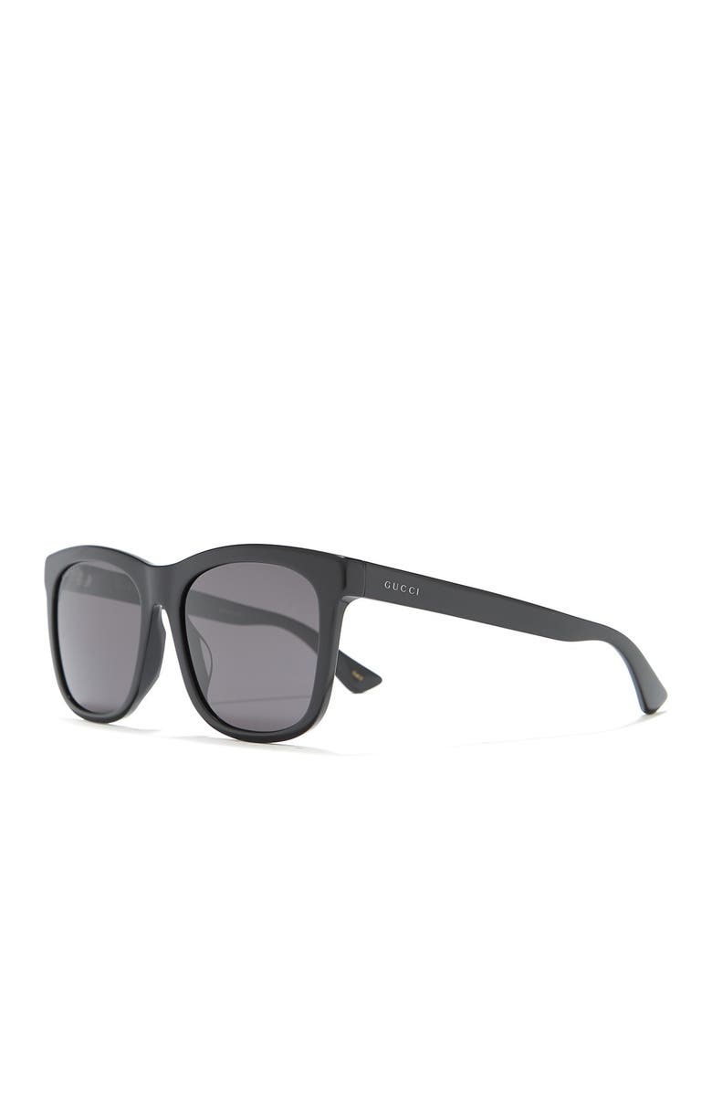 Gucci 56mm Square Sunglasses, Alternate, color,