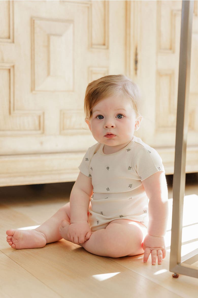 Embroidered Collection - Romper, Alternate, color, Ivory Berry