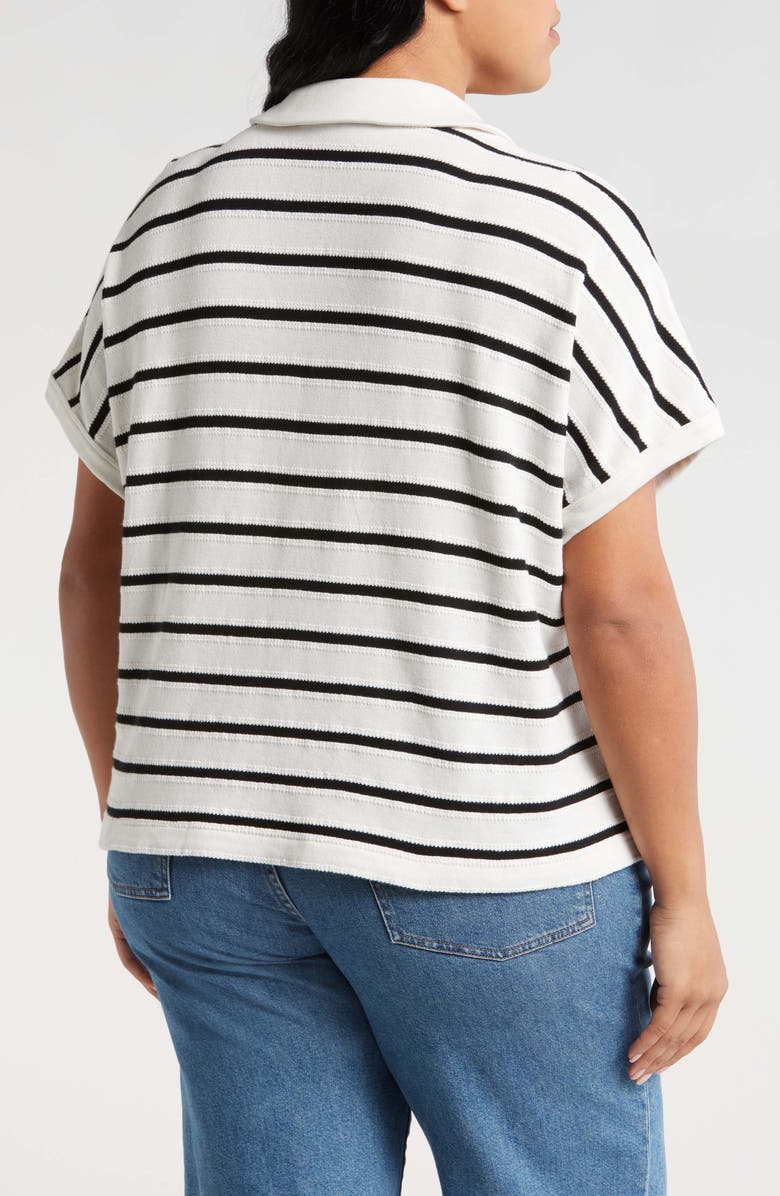Madewell Relaxed Stripe Polo, Alternate, color,