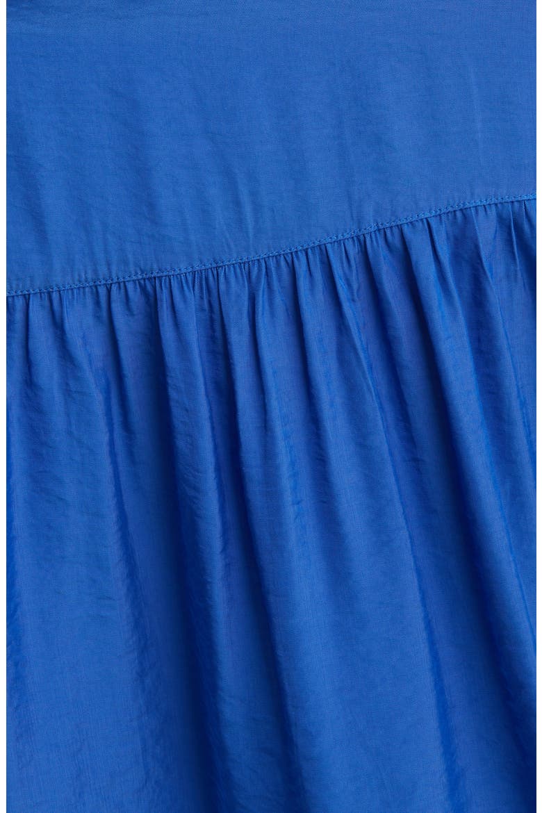 Crossover Faux Wrap Maternity Maxi Dress, Alternate, color, COBALT